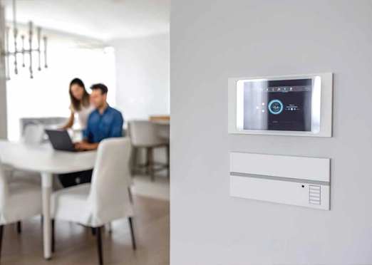 Modern living room with TV unit